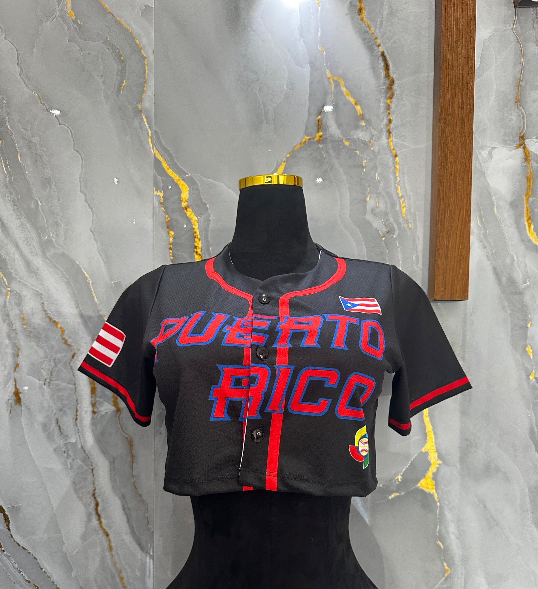 Crop top negra